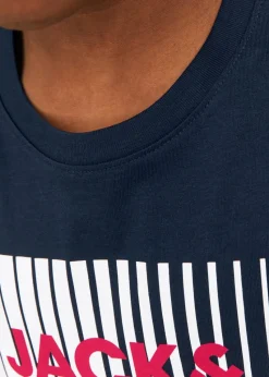 Jack & Jones Kids Navy Long Sleeve T-Shirt (8-16yrs)