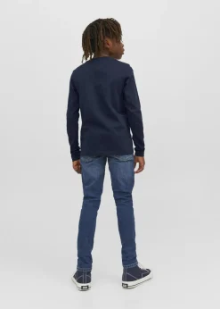 Jack & Jones Kids Navy Long Sleeve T-Shirt (8-16yrs)