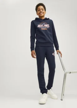Jack & Jones Kids Navy Jogging Bottoms (8-16yrs)