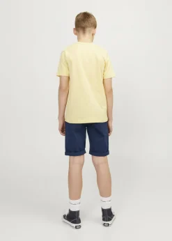 Jack & Jones Navy Chino Shorts (8-16yrs)