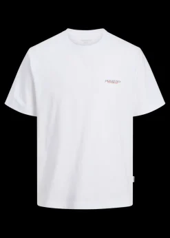 Jack & Jones White Boston T-Shirt (8-16yrs)