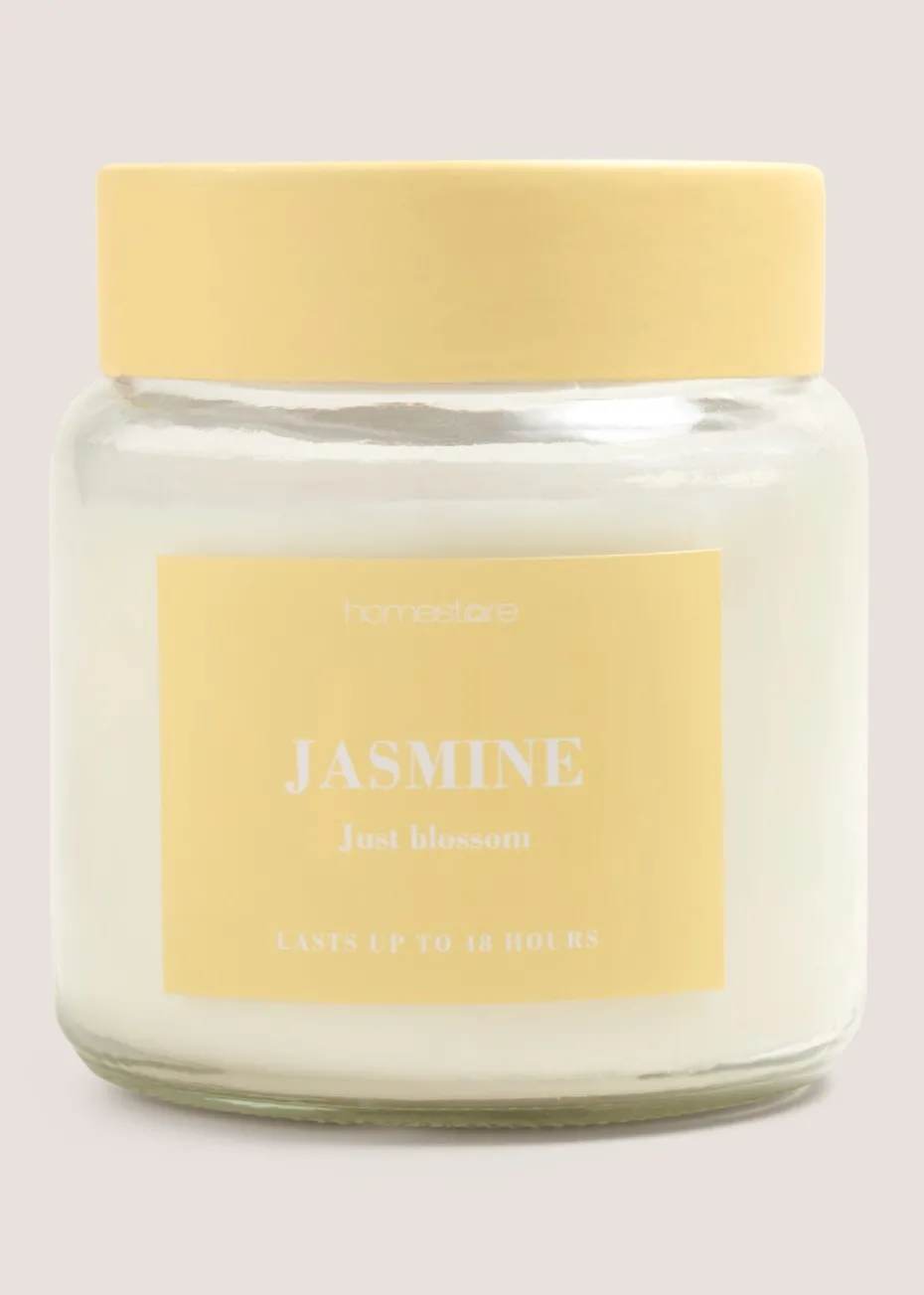 Jasmine Scented Jar Candle