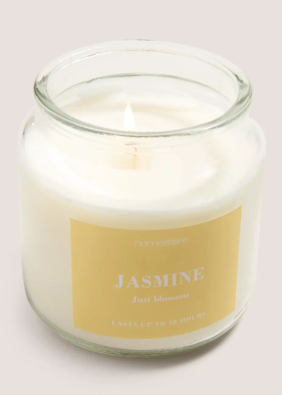 Jasmine Scented Jar Candle