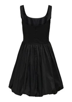 JDY Black Bubblehem Mini Dress