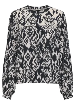 JDY Black Tiger Blouse