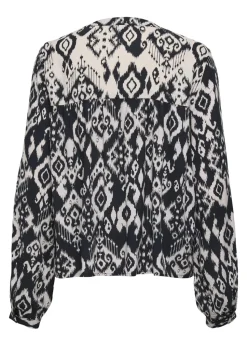 JDY Black Tiger Blouse