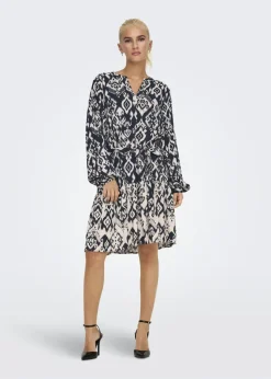 JDY Black Tiger Mini Dress