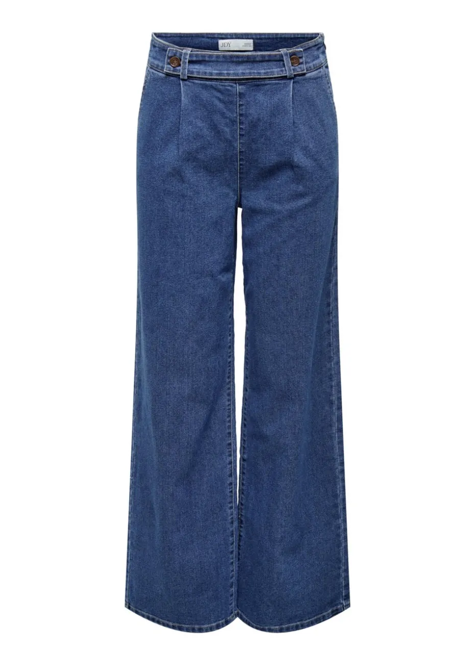 JDY Blue Geggo Button Jeans