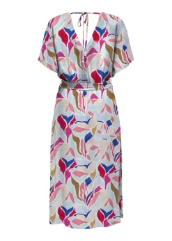 JDY Cream Print Smock Dress