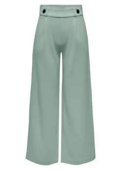 JDY Green Geggo Button Trousers
