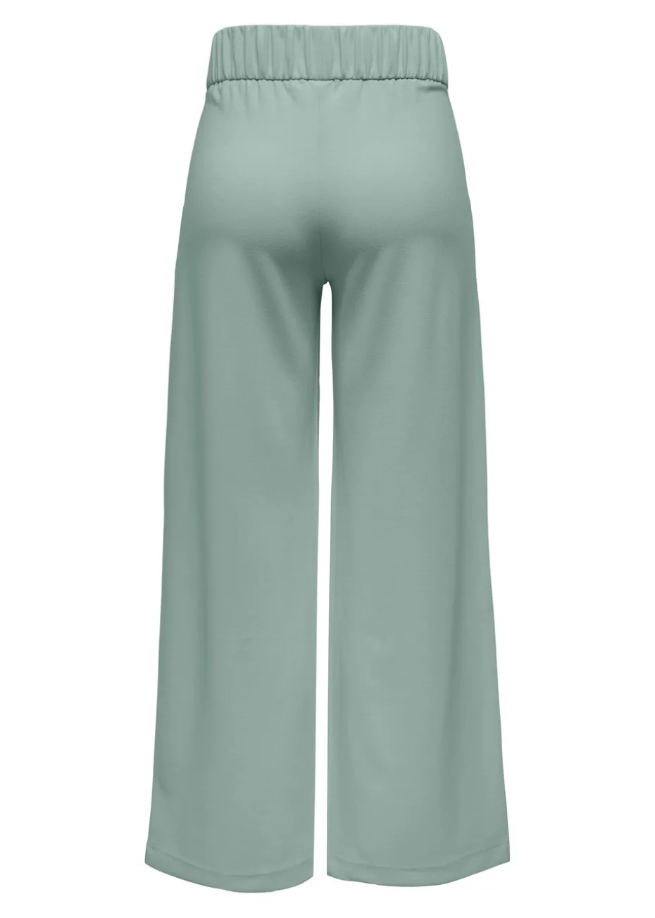 JDY Green Geggo Button Trousers