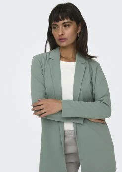 JDY Green Geggo Ruched Blazer