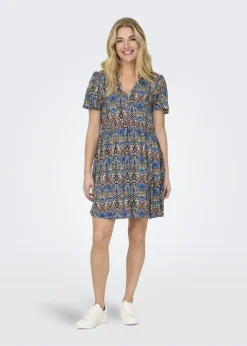 JDY Multicolour Patterned Smock Dress
