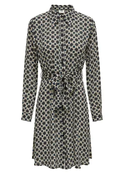 JDY Multicoloured Floral Print Long Sleeve Shirt Dress