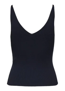 JDY Navy Daisy Knitted Vest