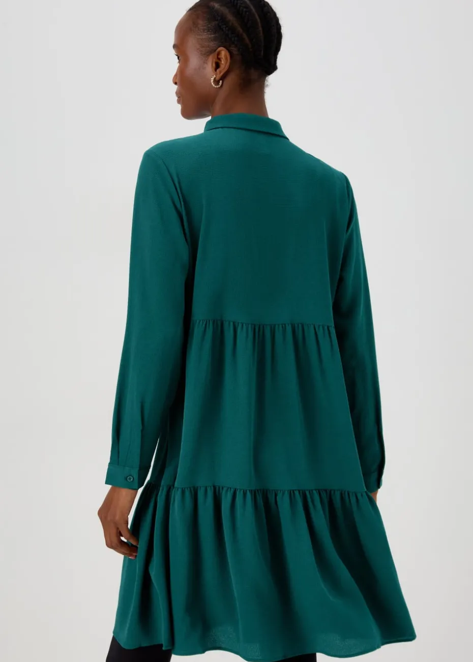 JDY Piper Green Shirt Dress