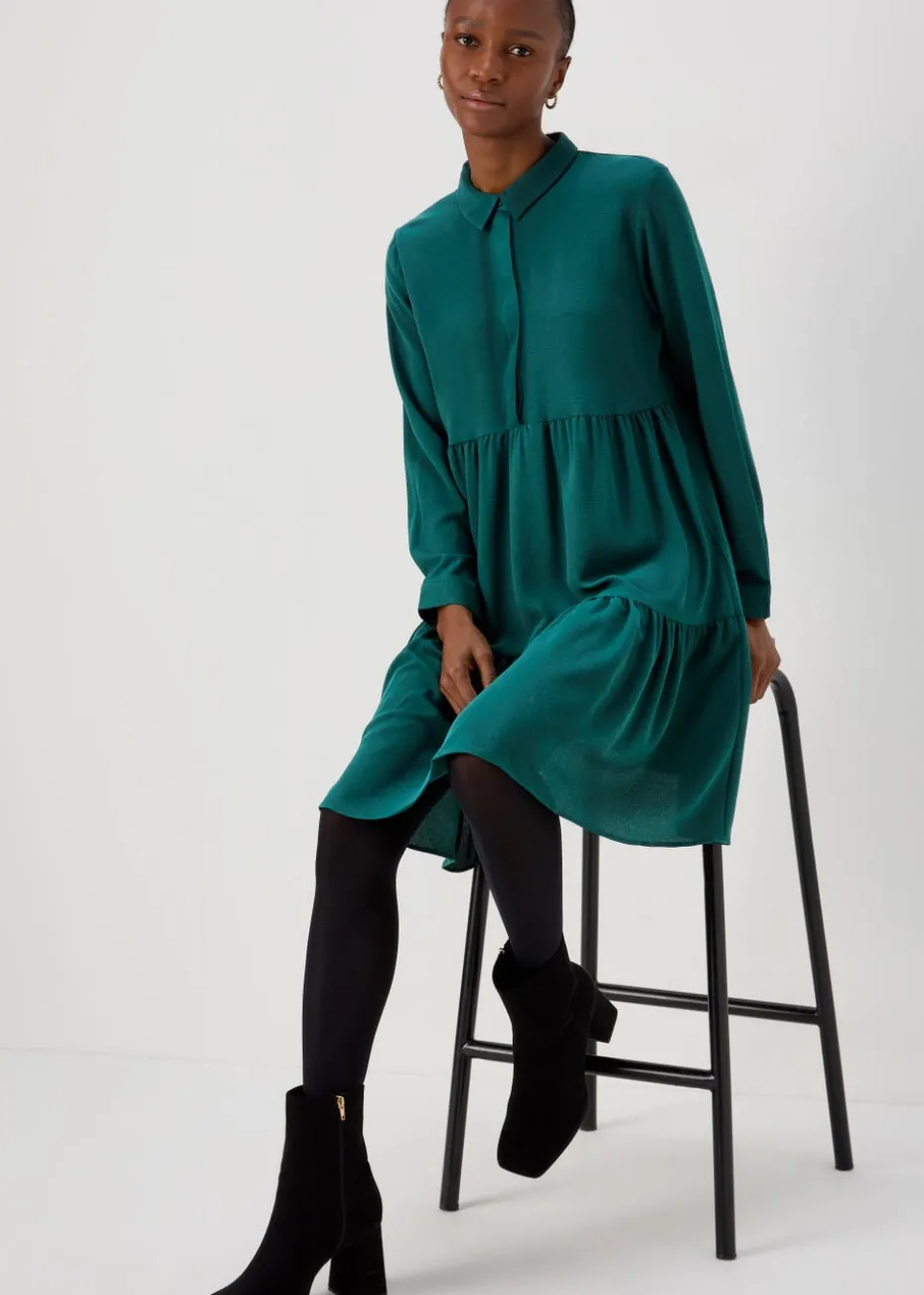 JDY Piper Green Shirt Dress