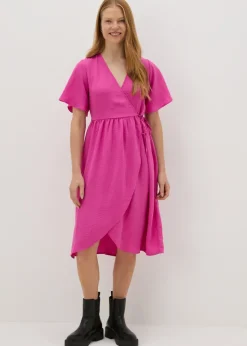 JDY Rose Wrap Midi Dress