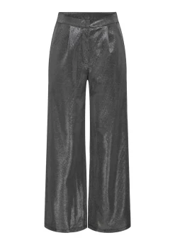 JDY Silver Glitter Trousers
