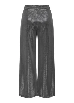 JDY Silver Glitter Trousers