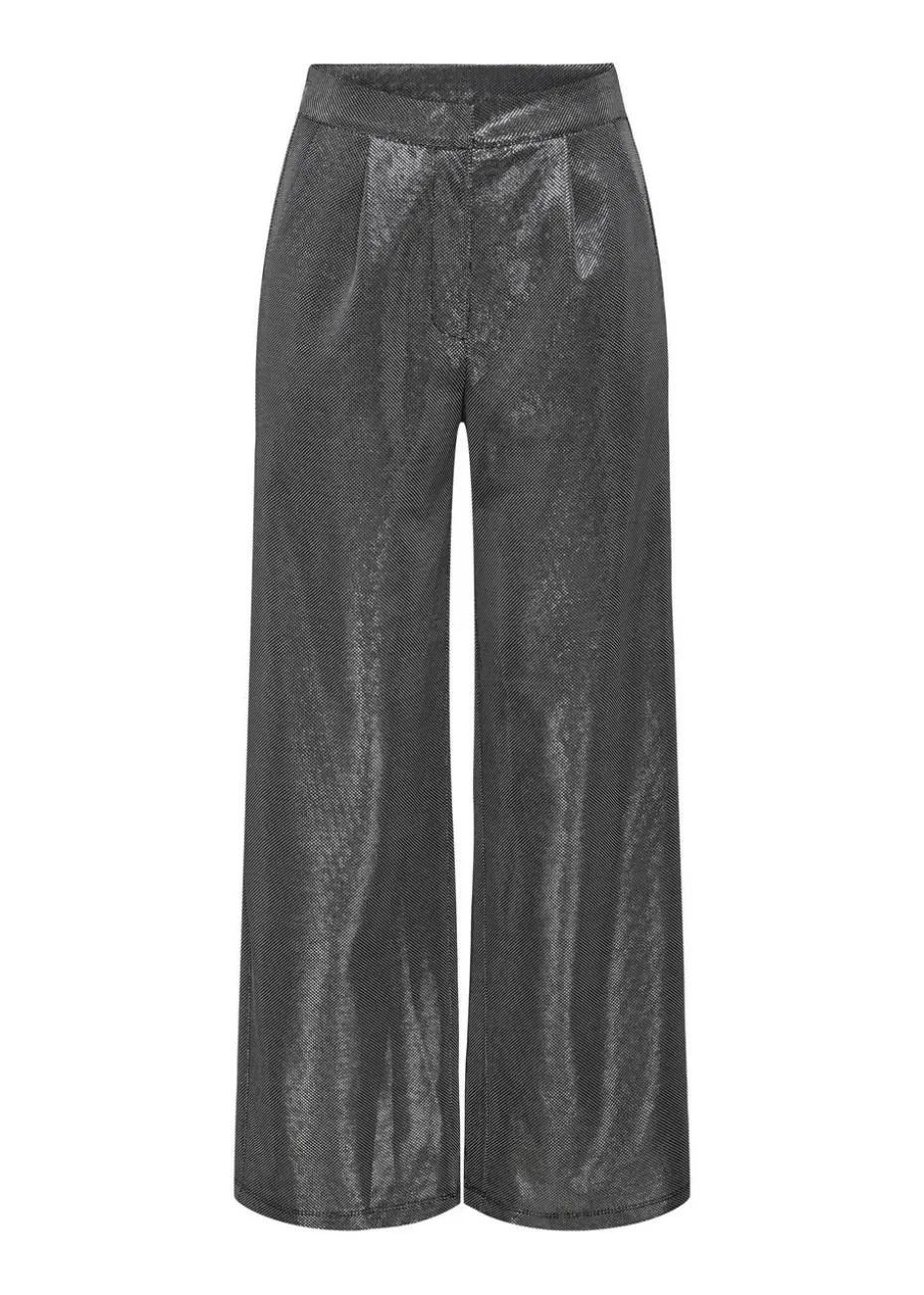JDY Silver Glitter Trousers