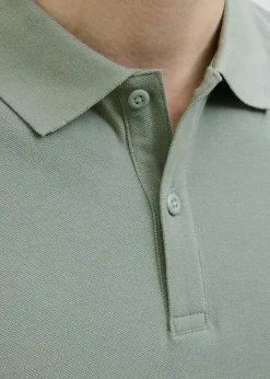 JJ Rebel Green Logo Polo Shirt