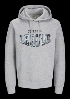 JJ Rebel Grey Dare To Be Bold Hoodie