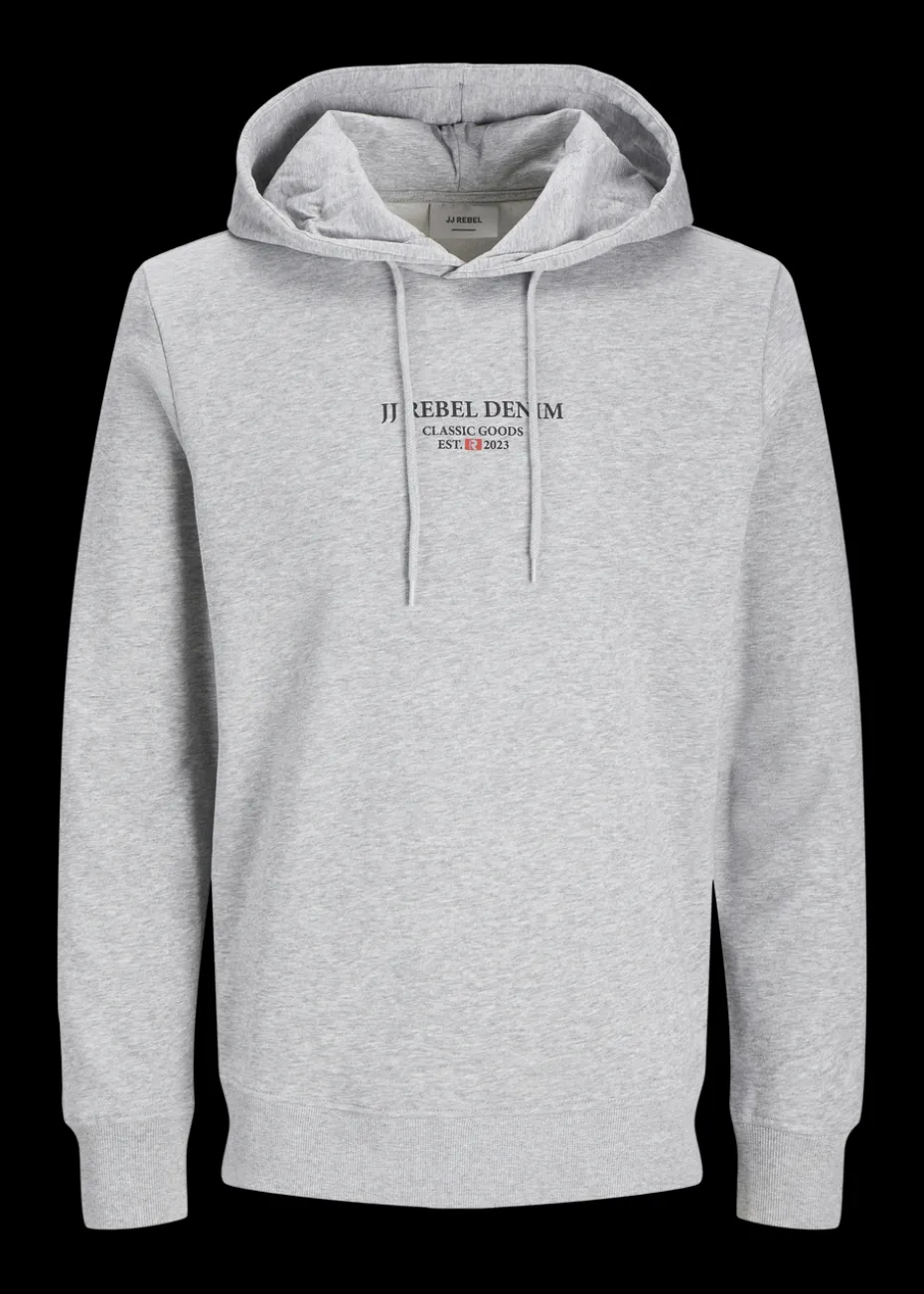 JJ Rebel Grey Logo Hoodie