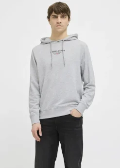 JJ Rebel Grey Logo Hoodie