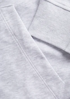 JJ Rebel Grey Tennis Slogan Hoodie