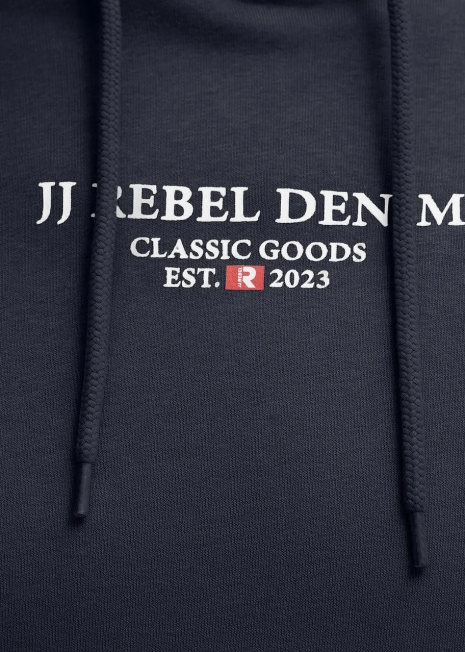 JJ Rebel Navy Logo Hoodie