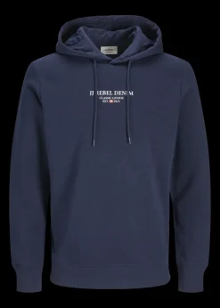JJ Rebel Navy Logo Hoodie