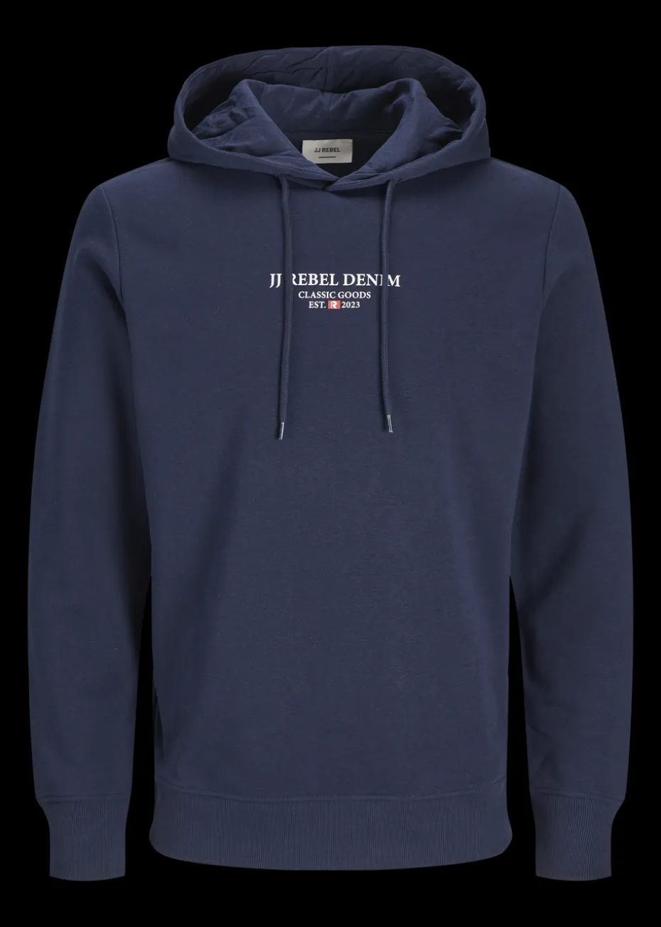 JJ Rebel Navy Logo Hoodie