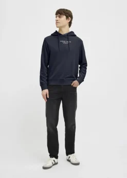 JJ Rebel Navy Logo Hoodie