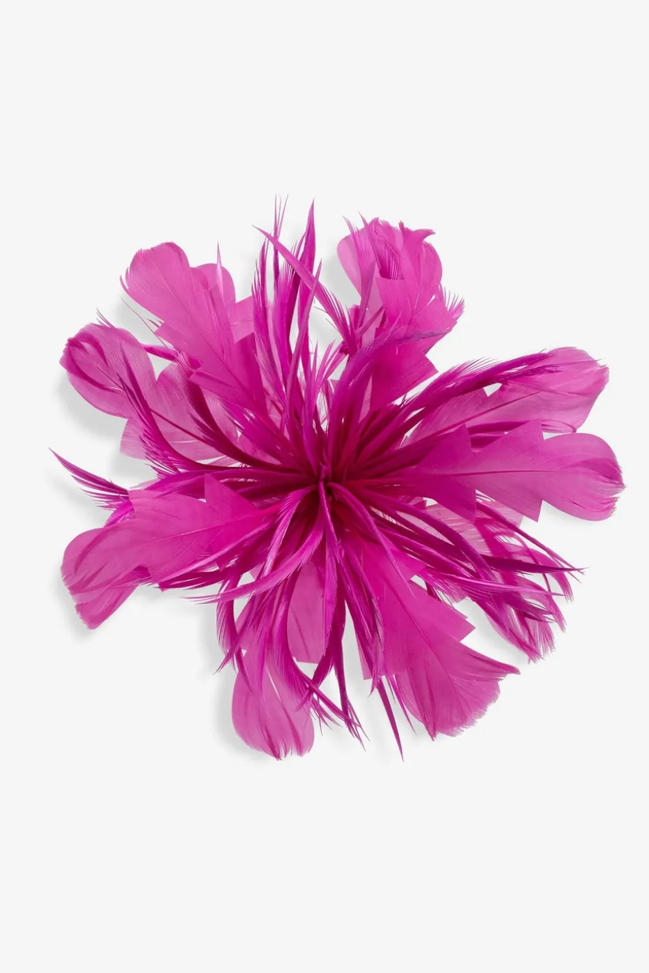 Jon Richard Fuschia Statement Floral Clip Fascinator