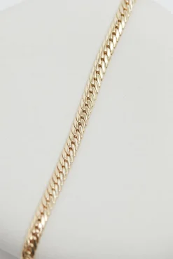 Jon Richard Gold Plated Herringbone Chain Bracelet