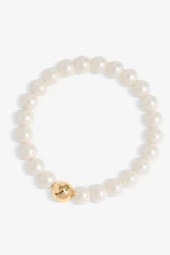Jon Richard Gold Plated Magnetic Pearl Bracelet