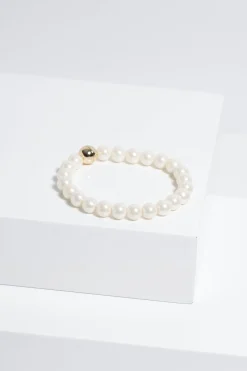 Jon Richard Gold Plated Magnetic Pearl Bracelet
