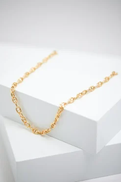 Jon Richard Gold Plated T Bar Long Drop Necklace