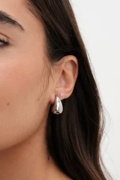 Jon Richard Silver Plated Teardrop Earrings