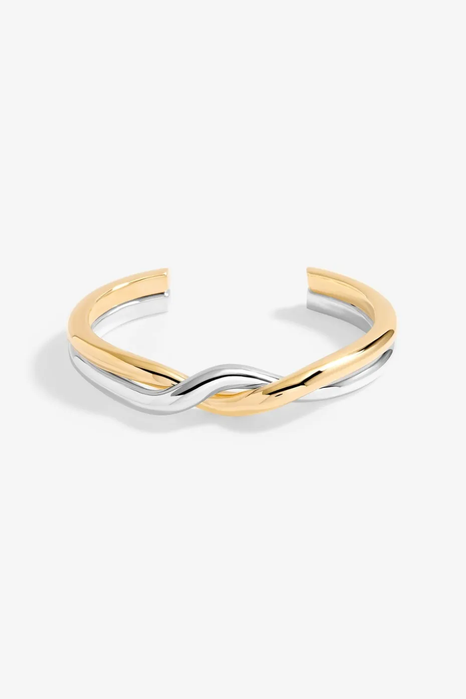 Jon Richard Two Tone Twisted Cuff
