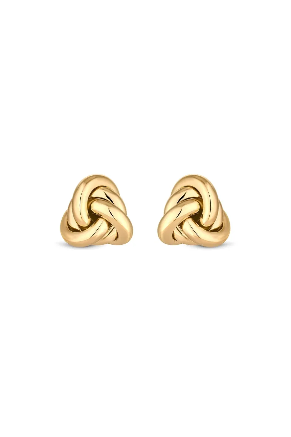 Jon Richard Vintage Inspired Gold Plated Knot Stud Earrings