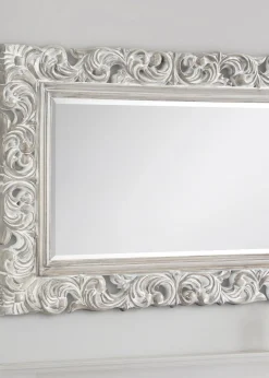Julian Bowen Baroque Distressed Wall Mirror (82 x 113 x 4cm)