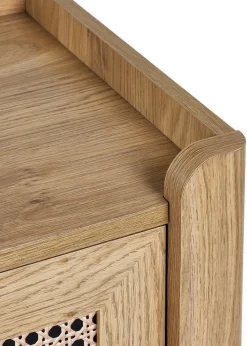 Julian Bowen Brown Sydney 3 Drawer Chest (75 x 80 x 41cm)