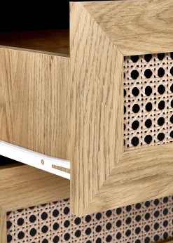 Julian Bowen Brown Sydney 5 Drawer Chest (120 x 80 x 41cm)