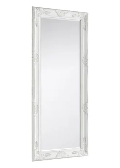 Julian Bowen Palais White Lean To Dress Mirror (170 x 70 x 6cm)