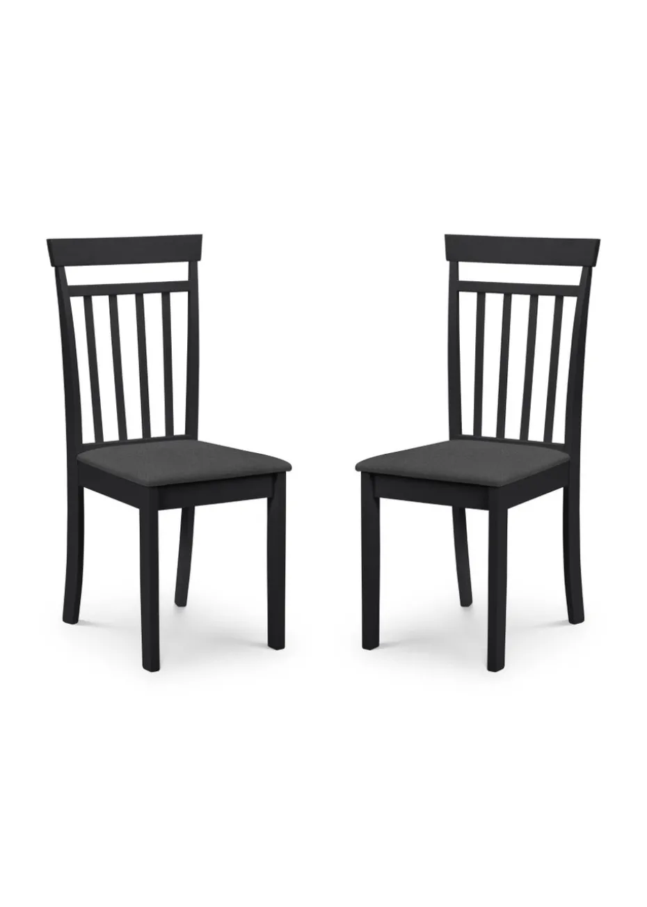 Julian Bowen Set Of 2 Coast Dining Chairs (94 x 44 x 50 cm)