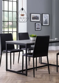 Julian Bowen Set Of 4 Jazz Chairs (91 x 43 x 56 cm)