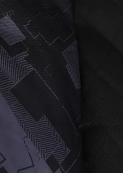 Kaikoo Black/Grey Relaxer Gaming Chair with Quilting