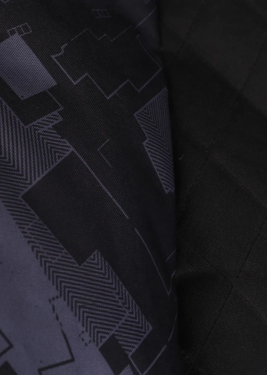 Kaikoo Black/Grey Relaxer Gaming Chair with Quilting